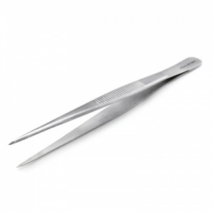 Pinzeta šikmá 14 cm - širší